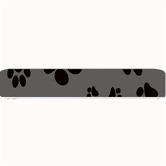 Dog Foodprint Paw Prints Seamless Background And Pattern Small Bar Mats by BangZart