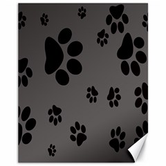 Dog Foodprint Paw Prints Seamless Background And Pattern Canvas 11  X 14   by BangZart