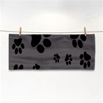 Dog Foodprint Paw Prints Seamless Background And Pattern Cosmetic Storage Cases Front