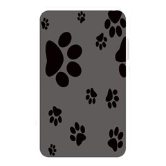 Dog Foodprint Paw Prints Seamless Background And Pattern Memory Card Reader by BangZart