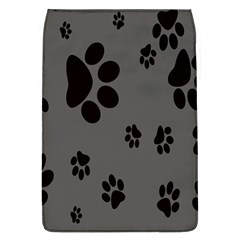 Dog Foodprint Paw Prints Seamless Background And Pattern Flap Covers (l)  by BangZart