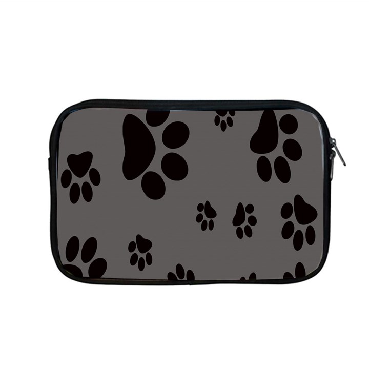 Dog Foodprint Paw Prints Seamless Background And Pattern Apple MacBook Pro 13  Zipper Case