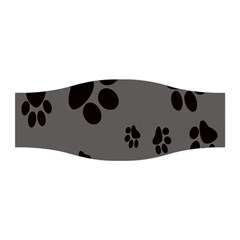 Dog Foodprint Paw Prints Seamless Background And Pattern Stretchable Headband by BangZart