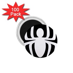 White Spider 1 75  Magnets (100 Pack)  by BangZart