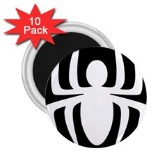 White Spider 2 25  Magnets (10 Pack)  by BangZart