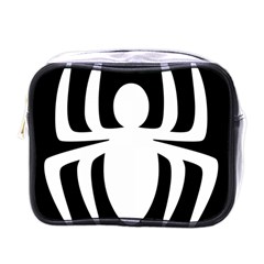 White Spider Mini Toiletries Bags by BangZart