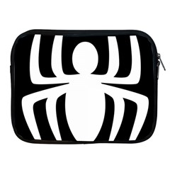 White Spider Apple Ipad 2/3/4 Zipper Cases by BangZart