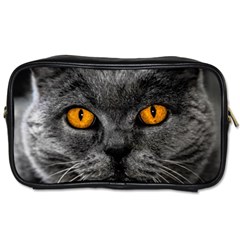 Cat Eyes Background Image Hypnosis Toiletries Bags 2-side by BangZart