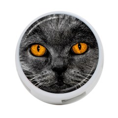 Cat Eyes Background Image Hypnosis 4-port Usb Hub (two Sides)  by BangZart