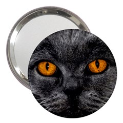 Cat Eyes Background Image Hypnosis 3  Handbag Mirrors by BangZart