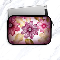 Flower Print Fabric Pattern Texture Apple Ipad Mini Zipper Cases by BangZart