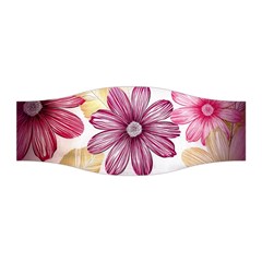 Flower Print Fabric Pattern Texture Stretchable Headband by BangZart