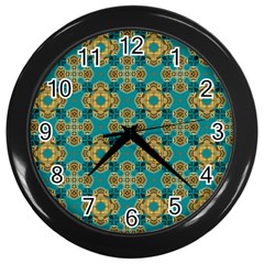 Vintage Pattern Unique Elegant Wall Clocks (black) by BangZart