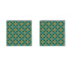 Vintage Pattern Unique Elegant Cufflinks (square) by BangZart