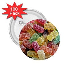 Jelly Beans Candy Sour Sweet 2 25  Buttons (100 Pack)  by BangZart