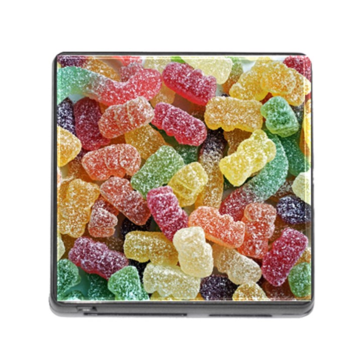 Jelly Beans Candy Sour Sweet Memory Card Reader (Square)