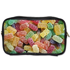 Jelly Beans Candy Sour Sweet Toiletries Bags 2-side by BangZart