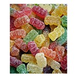 Jelly Beans Candy Sour Sweet Shower Curtain 60  x 72  (Medium)  60 x72  Curtain