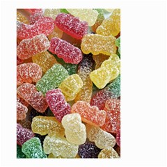 Jelly Beans Candy Sour Sweet Small Garden Flag (two Sides)