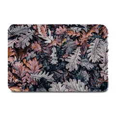 Leaf Leaves Autumn Fall Brown Plate Mats by BangZart