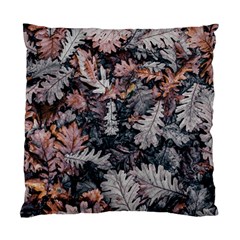 Leaf Leaves Autumn Fall Brown Standard Cushion Case (one Side) by BangZart