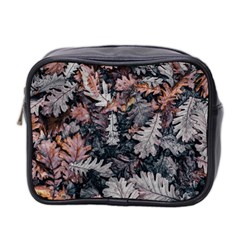 Leaf Leaves Autumn Fall Brown Mini Toiletries Bag 2-side by BangZart