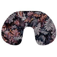 Leaf Leaves Autumn Fall Brown Travel Neck Pillows by BangZart