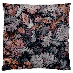 Leaf Leaves Autumn Fall Brown Standard Flano Cushion Case (one Side) by BangZart