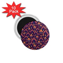 Abstract Background Floral Pattern 1 75  Magnets (10 Pack)  by BangZart