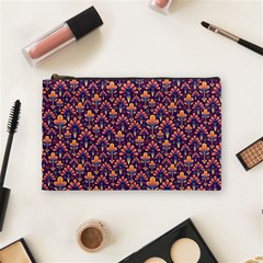 Abstract Background Floral Pattern Cosmetic Bag (medium)  by BangZart