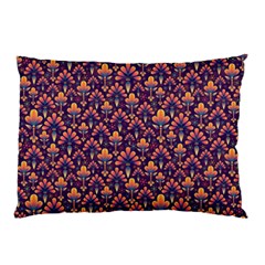 Abstract Background Floral Pattern Pillow Case (two Sides) by BangZart