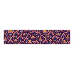 Abstract Background Floral Pattern Velvet Scrunchie by BangZart