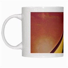 The Rainbow Bridge Of A Thousand Fractal Colors White Mugs by jayaprime