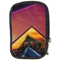 The Rainbow Bridge Of A Thousand Fractal Colors Compact Camera Cases by jayaprime