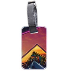 The Rainbow Bridge Of A Thousand Fractal Colors Luggage Tags (two Sides) by jayaprime