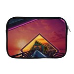 The Rainbow Bridge of a Thousand Fractal Colors Apple MacBook Pro 17  Zipper Case Front