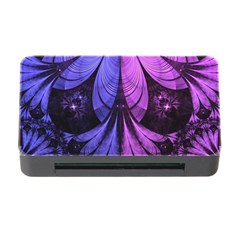 Beautiful Lilac Fractal Feathers Of The Starling Memory Card Reader With Cf by jayaprime