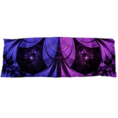 Beautiful Lilac Fractal Feathers Of The Starling Body Pillow Case (dakimakura) by jayaprime