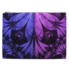 Beautiful Lilac Fractal Feathers Of The Starling Cosmetic Bag (xxl) 