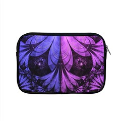 Beautiful Lilac Fractal Feathers Of The Starling Apple Macbook Pro 15  Zipper Case by jayaprime