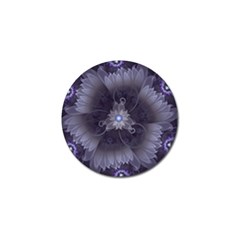 Amazing Fractal Triskelion Purple Passion Flower Golf Ball Marker (10 Pack)