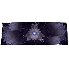 Amazing Fractal Triskelion Purple Passion Flower Body Pillow Case (dakimakura) by jayaprime