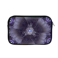 Amazing Fractal Triskelion Purple Passion Flower Apple Macbook Pro 13  Zipper Case by jayaprime