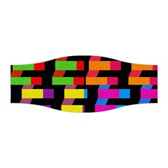 Colorful Rectangles And Squares                        Stretchable Headband