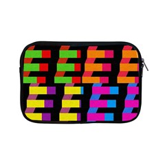 Colorful Rectangles And Squares                  Apple Ipad Mini Protective Soft Case by LalyLauraFLM