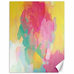 Pastel Watercolors Canvas                        Canvas 12  X 16  by LalyLauraFLM