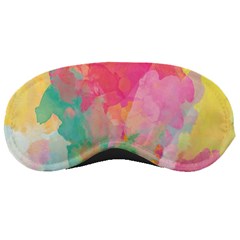 Pastel Watercolors Canvas                        Sleeping Mask by LalyLauraFLM