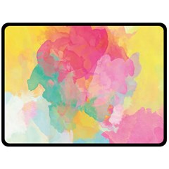 Pastel Watercolors Canvas                       Plate Mat by LalyLauraFLM