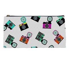 Old Cameras Pattern                  Pencil Case by LalyLauraFLM