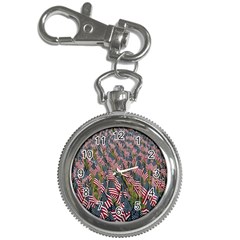 Repetition Retro Wallpaper Stripes Key Chain Watches by BangZart